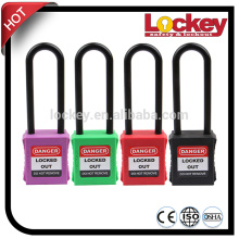 76mm Plastic Shackle Safety Lockout Padlock